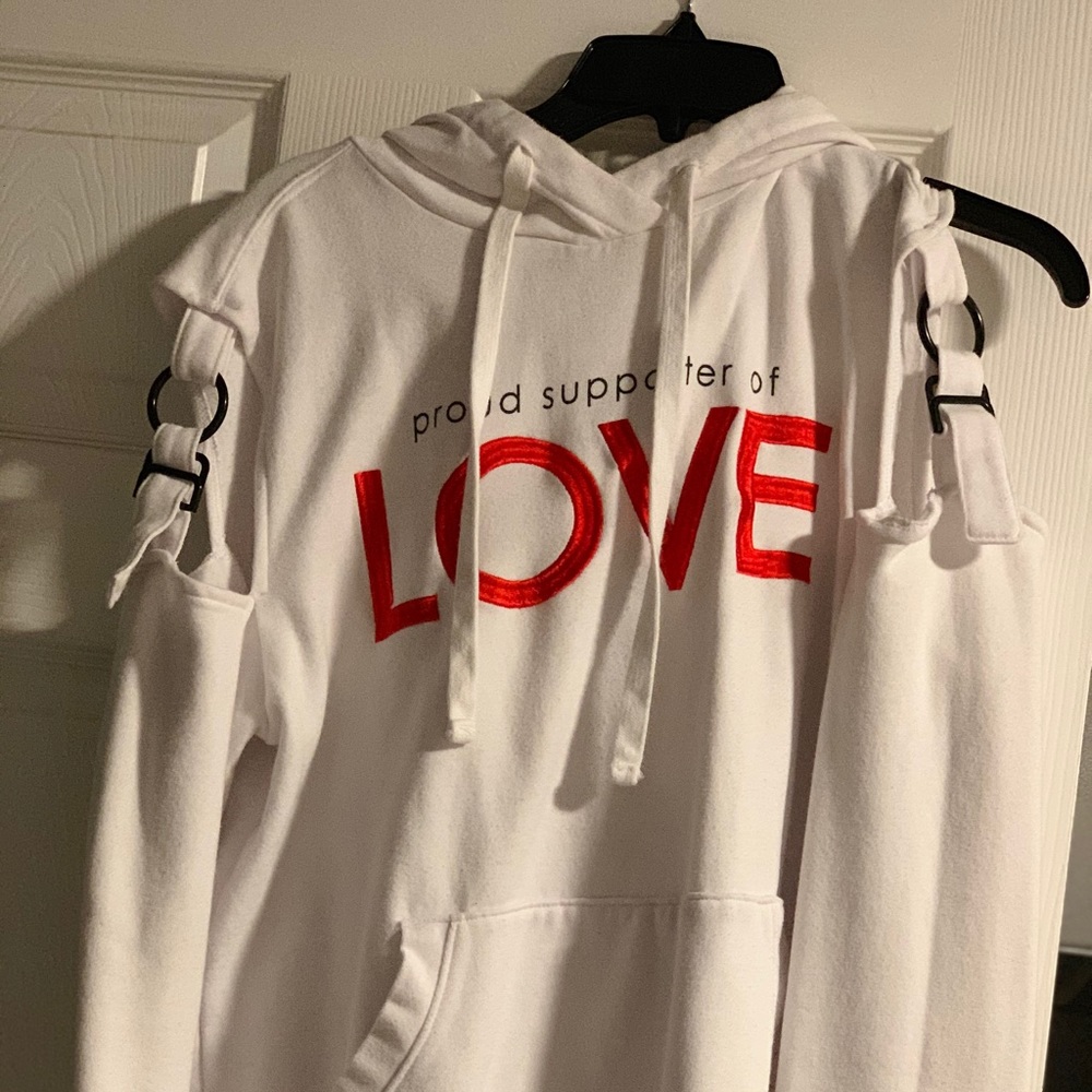 Peace love world Hoodie